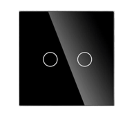 Pametni WiFi prekidač svjetla Two SL12, crni