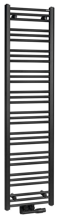 BRUCKNER Radijator ALBRECHT, 400 x 1570 mm, središnji priključak, crni mat