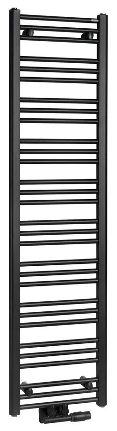 BRUCKNER Radijator ALBRECHT, 400 x 1570 mm, središnji priključak, crni mat