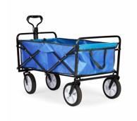 Sklopiva velika kolica za plažu, plava