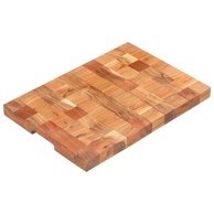 Daska za rezanje 40 x 30 x 3,8 cm, masivno bagremovo drvo