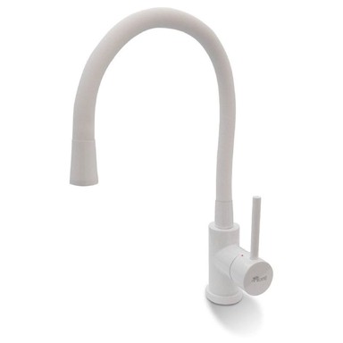 NORD Slavina za sudoper Viva, savitljivi izlje, bijela