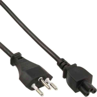 INLINE Kabel za napajanje 4043718021994, SEV 1011-C5, 2 m, crna