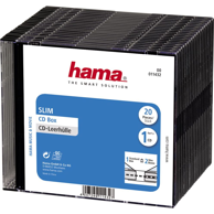 HAMA Kućište za optički disk 00011432, crno-prozirno