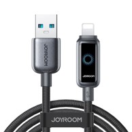 JOYROOM Kabel USB-A – Lightning, 3 A, 1,2 m, crni