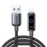 JOYROOM Kabel USB-A – Lightning, 3 A, 1,2 m, crni