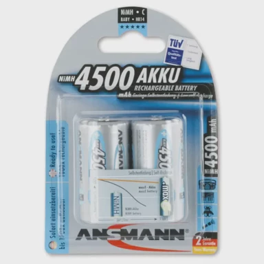 ANSMANN Baterija maxE, 2xC, NM, 1.2V, 4500mAh