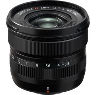 FUJIFILM Fujinon XF 8 mm F3.5 R WR objektiv