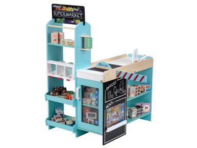 THEO KLEIN Set za igranje Supermarket, drvo, MDF