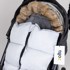 Vreća za spavanje za bebe, 5u1, za kolica i sanjke, zimska