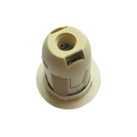 Grlo za žarulju s navojem E14, bijelo