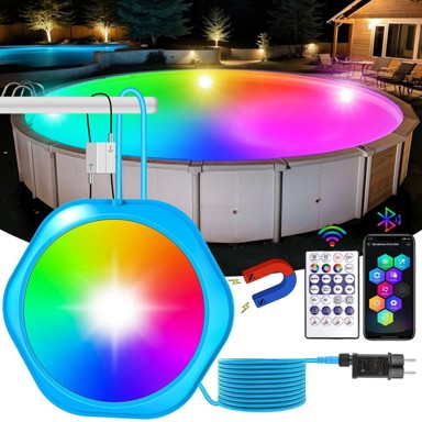 NIKCORP LED RGB rasvjeta za bazen 18W, bez boje