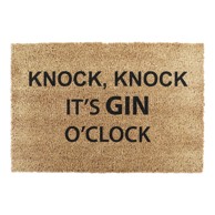 ARTSY DOORMATS Otirač od kokosovih vlakana 40x60 cm Gin O'Clock