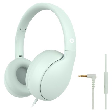 CONCEPTRONIC Dječje slušalice s prekidačem 85dB 1,60 m, zelene