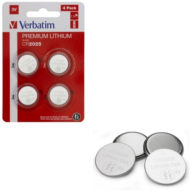 VERBATIM Baterija, CR2025 Lithium, 3V, 4 komada/pakiranje