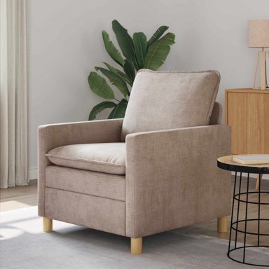 Sofa, 76 x 81 x 87,5 cm, poliester, bež