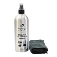 OCTIO Sredstvo za čišćenje S56, za ekrane, krpica, sprej, 500ml