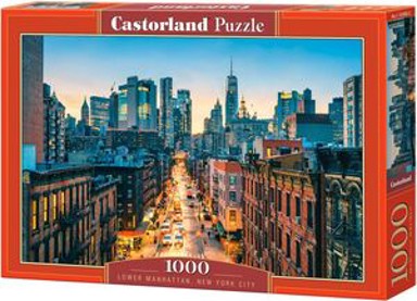 Puzzle Donji Manhattan, New York, 1000 komada