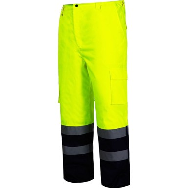 LAHTI PRO Radne hlače, termo, veličina 2XL, žuta
