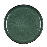 BITZ Tanjur desertni tamnozeleni od kamenine, ø 21 cm