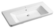 SAPHO Umivaonik, 105x46 cm, THALIE, ugradbeni, keramika, bijela