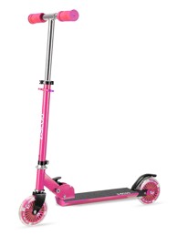 MALPLAY Dječji romobil s LED kotačima rozi