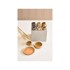 VILLA COLLECTION Set od 2 bež porculanske šalice Fjord, 250 ml