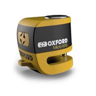 OXFORD Blokada tarczy Alpha XA5 s alarmom, žuta fluoroscentna (Pin 5,5 mm)