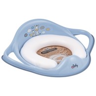 MALTEX Tapecirana daska za WC Zebra plava