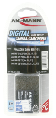 ANSMANN Baterija A-PAN DMW-BCG10
