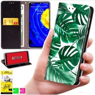 BLUEMOON Futrola tipa novčanik za Honor 400 Lite - maska otisak + staklo 9H