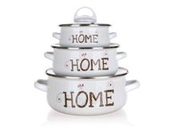 BANQUET Set emajliranih lonaca Home 6/1