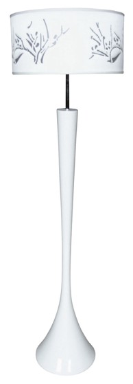 Dekorativna podna lampa ML68482PL-PU, bijela