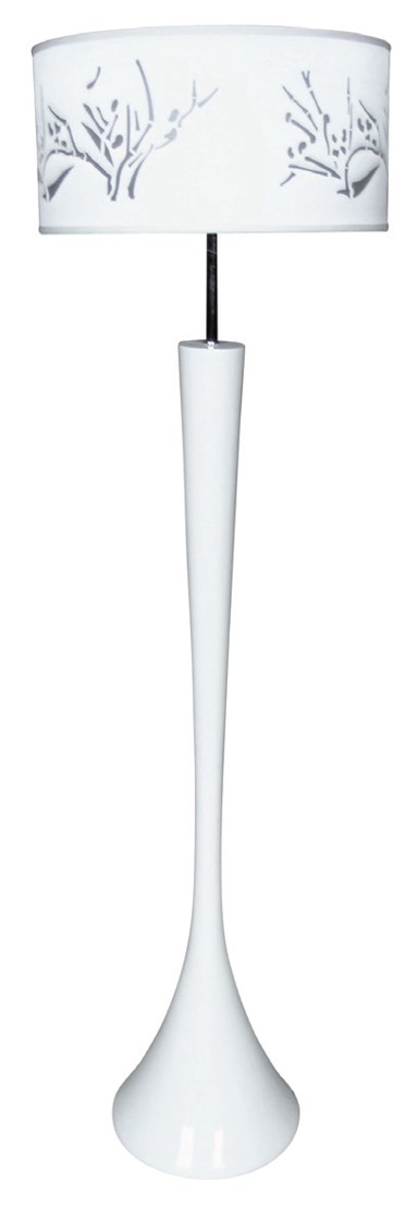 Dekorativna podna lampa ML68482PL-PU, bijela