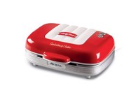 ARIETE Aparat za sendviče, muffine i krafne 1972, 700 W, 3u1, crveni