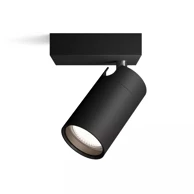 Stropni/zidni reflektor, Idris, 3x5W, IP44, crna
