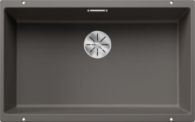 BLANCO Sudoper Subline 700-U InFino, Silgranit, vulkan siva