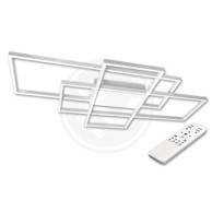 LED Visilica Galaxis Hydra, 126 W, 90x50x8 cm, bijela