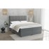 ROPEZ Boxspring krevet Flip 180x200 cm s prostorom za odlaganje, sivi