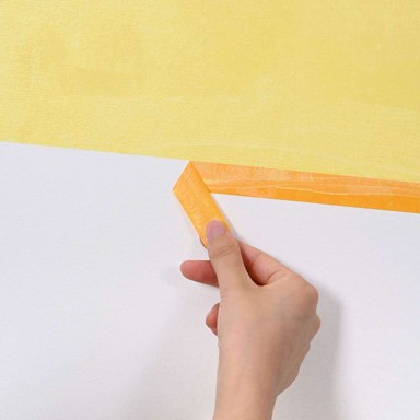 Slikarska maskirna traka, žuta, 25 mm x 50 m, 50 kom