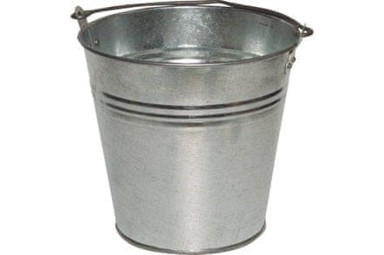 EURO TOOLS Kanta 138990Q, 10 l, pocinčani čelik
