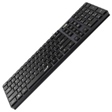 GENIUS Tipkovnica SlimStar 126, USB, crna