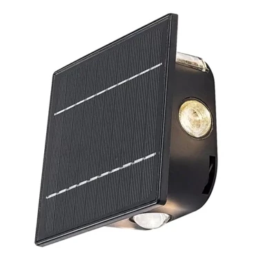 Solarna svjetiljka Emmen, LED, 0,5W, 50 lm, IP54, RA77034, crna