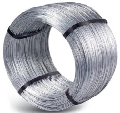 Pocinčana žica 1,40 mm 5 kg DRU 1,4 ZN, srebrna