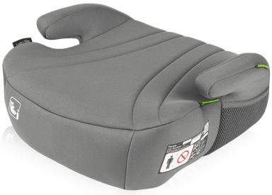 LIONEL Luuk booster/sjedalo za auto i-Size 15-36 kg (125-150 cm), Grey