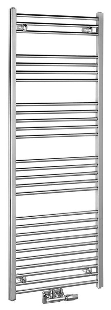 AQUALINE Radijator ALYA, 600 x 1600 mm, ravni, kromirani, središnji priključak