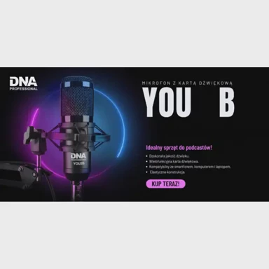 DNA Mikrofonski set You2B s audio sučeljem i stalkom (mikrofon, audio sučelje, stativ)