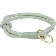 TRIXIE Poludavilica za pse Soft Rope M, 45 cm/fi-10 mm, zelena/mint