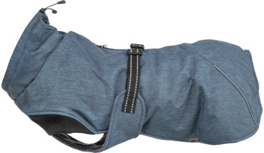 TRIXIE Kaputić za pse zimski Riom, tamno plavi, XXL (80 cm)