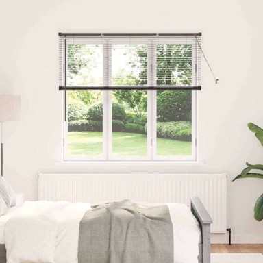 Zavjesa za prozor sa zavjesama 80 x 130 cm, crna